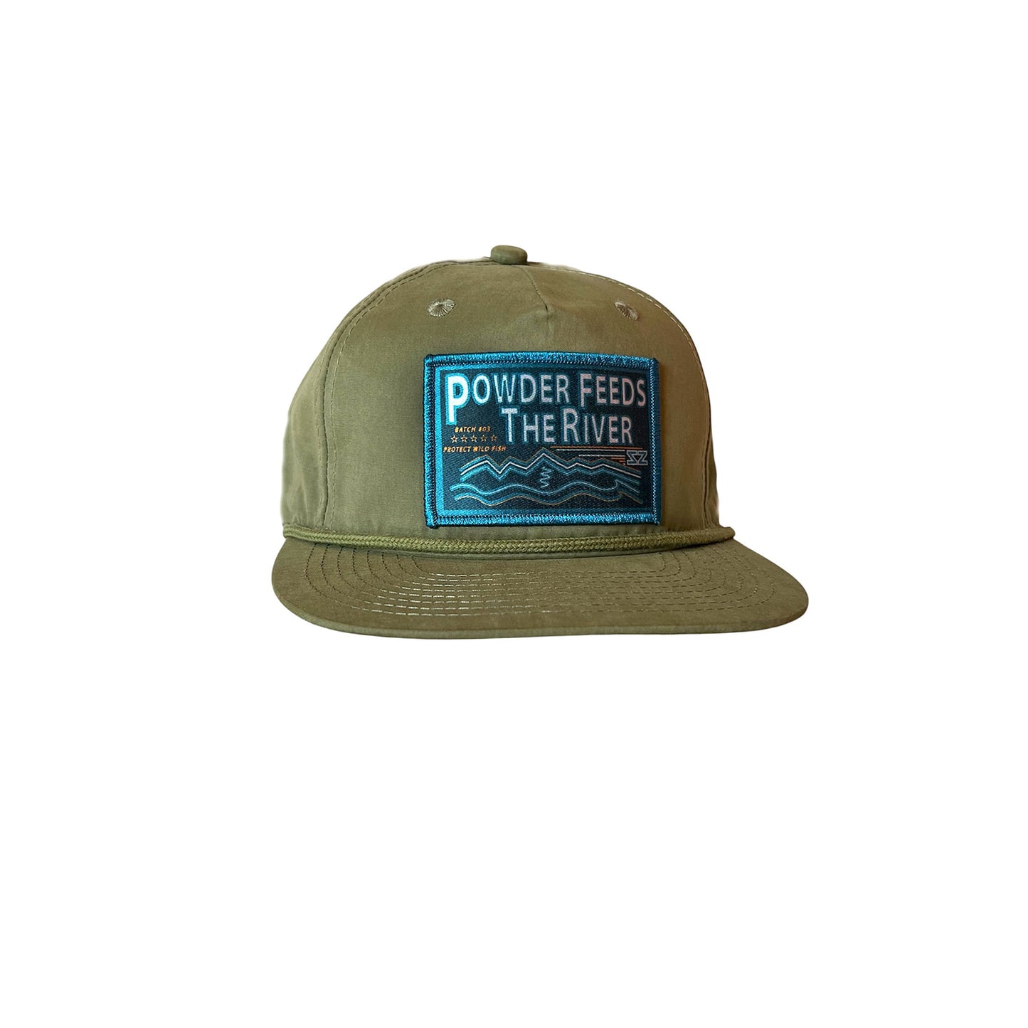 Lid Loden Rope Patch Hat Steely Zips