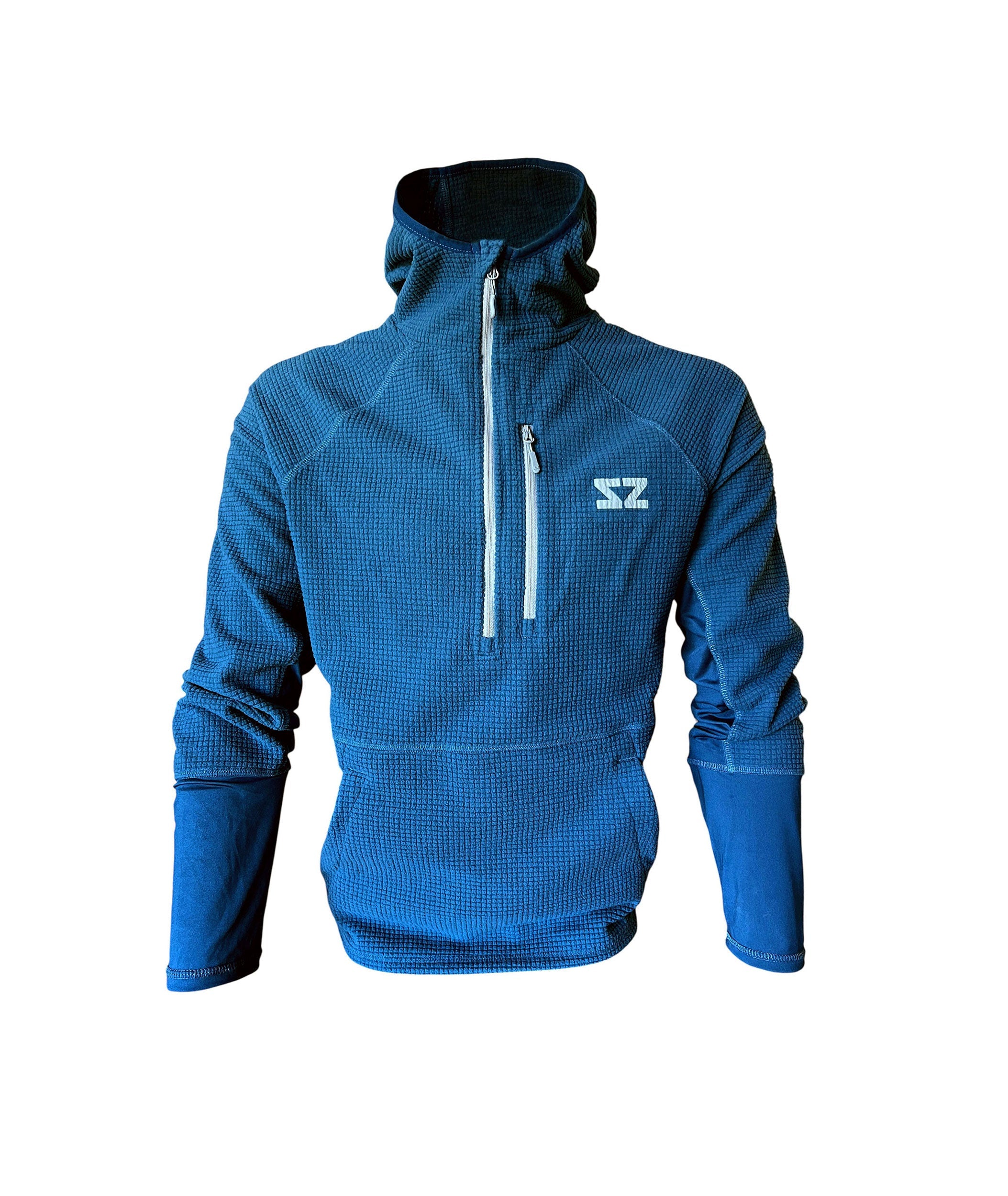 charbon GRID FLEECE ZIP UP HOODIE サイズM GRID FLEECE ZIP UP HOODIE