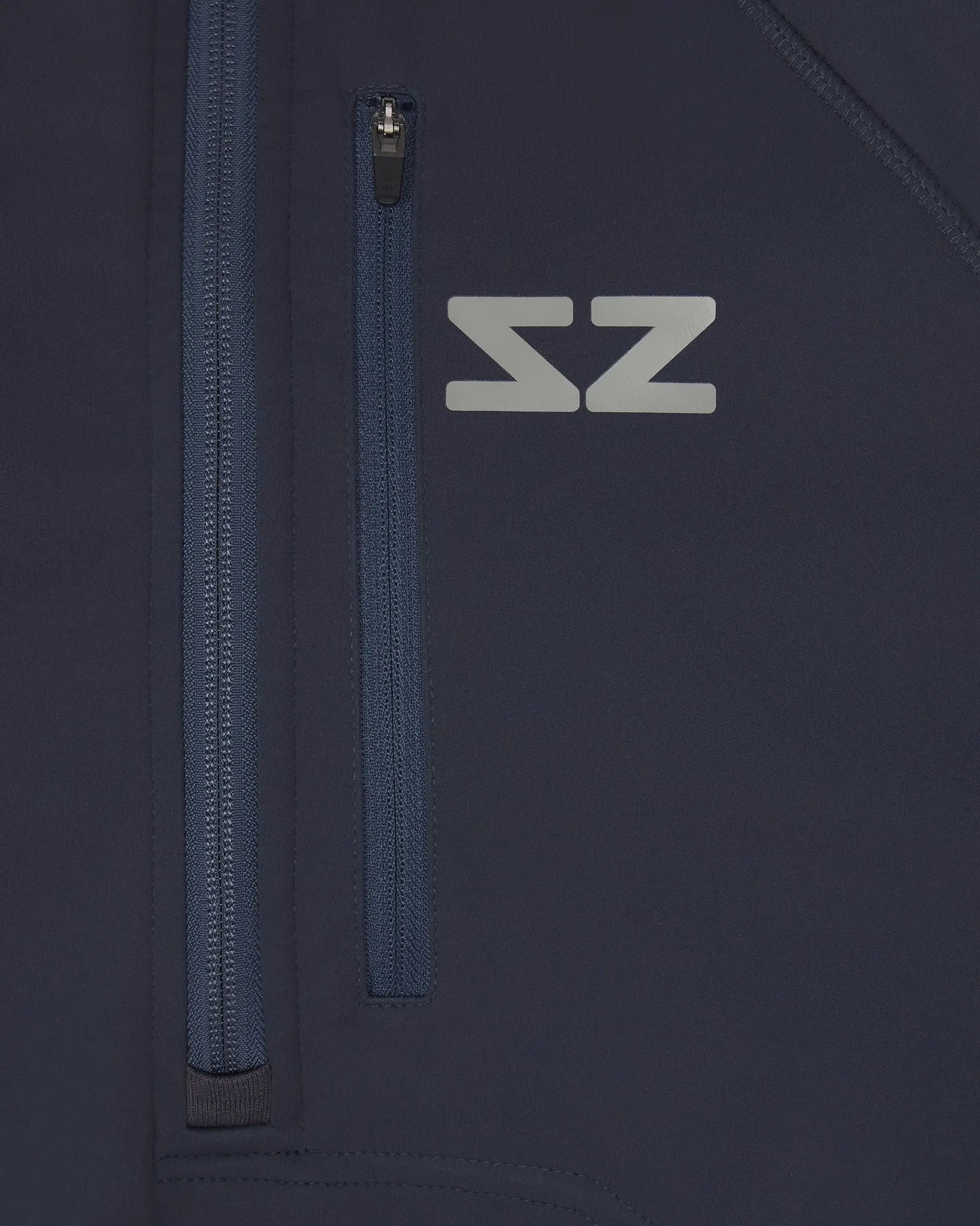 The Mule Outdoor Hoodie Ocean Blue - Steely Zips