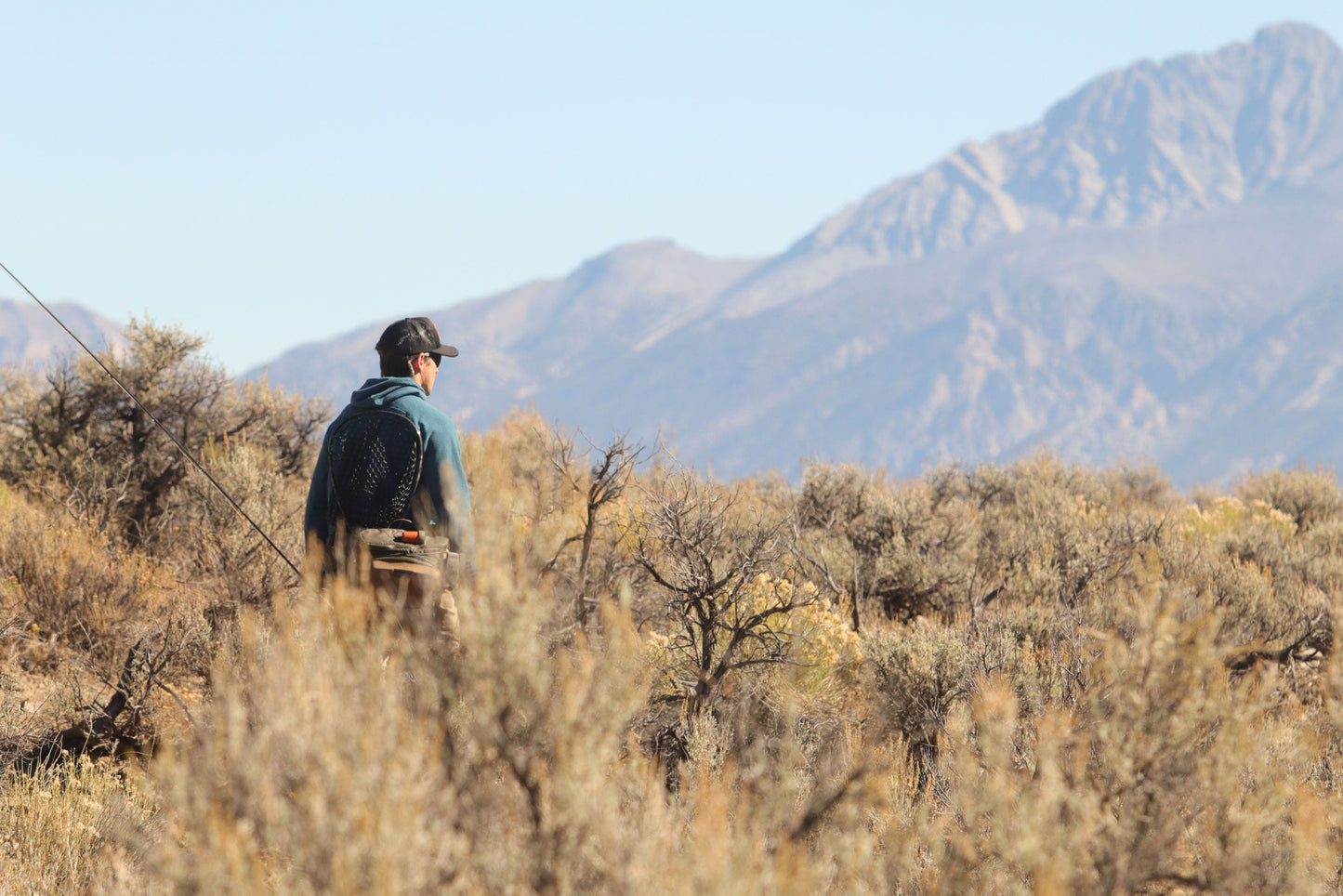 Rocky Mountain Grid Fleece - Ocean Blue Steely Zips