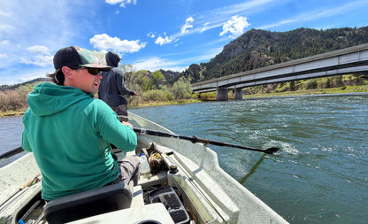Rocky Mountain Grid Fleece - Salt Green