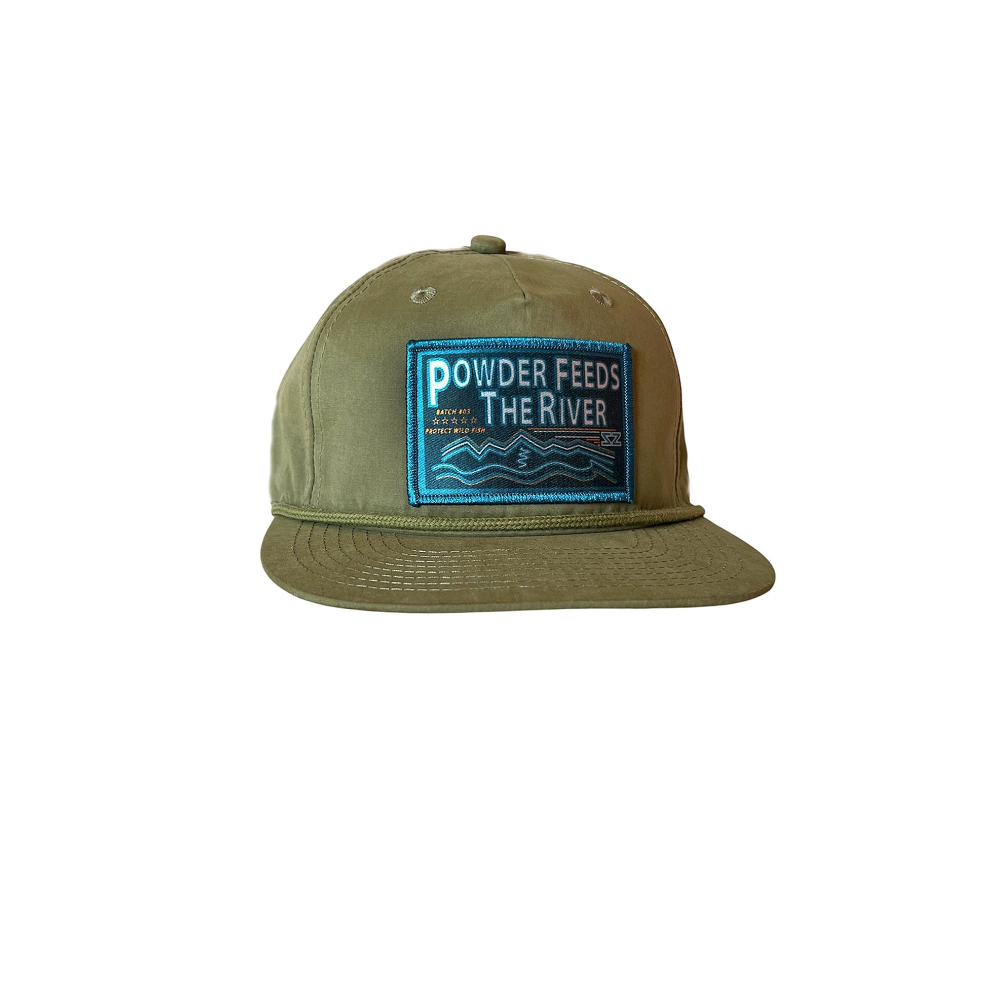 Lid Loden Rope Patch Hat Steely Zips