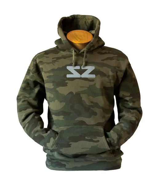 Camo Hoodie - Toaster - Steely Zips