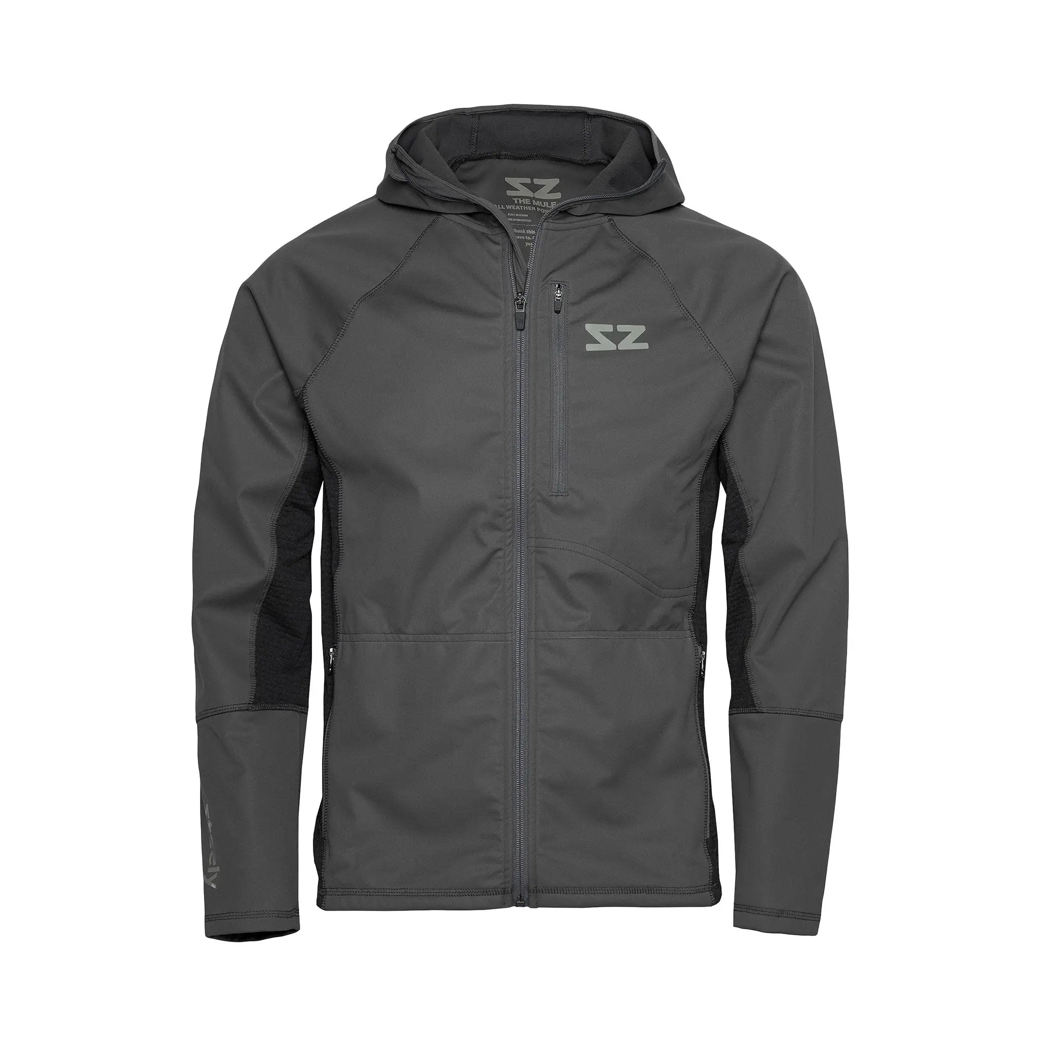 Slate Mule Full Zip Mule - Slate Grey – Steely Zips