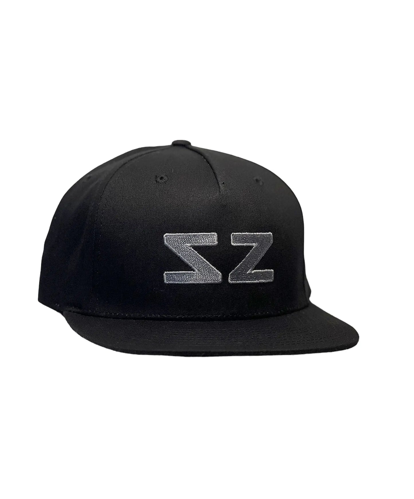 Lid Charcoal Black Logo Steely Zips