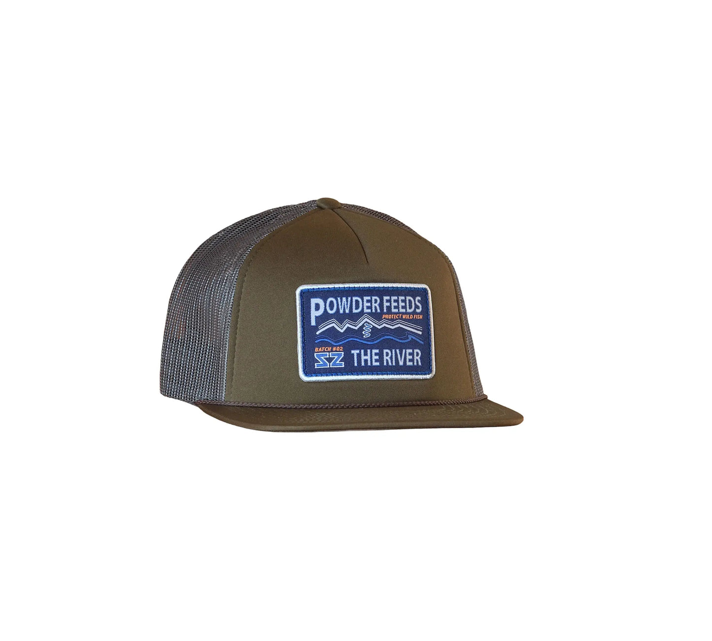 Lid Moss PFTR Patch Hat Steely Zips