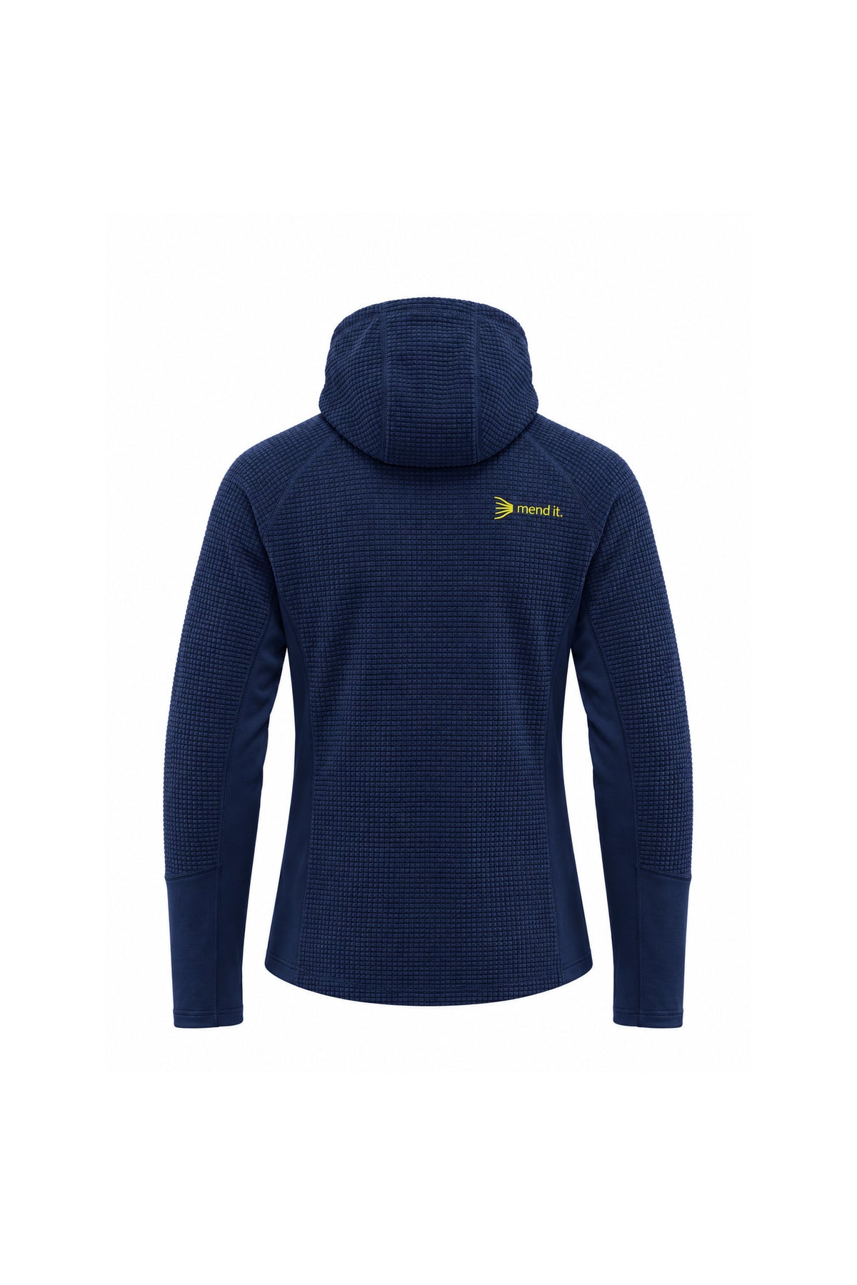Project Big Wood Rocky Mountain Grid Fleece - Navy