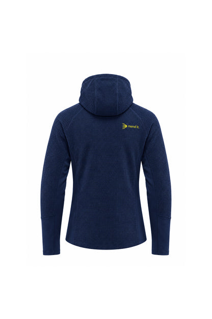 Project Big Wood Rocky Mountain Grid Fleece - Navy
