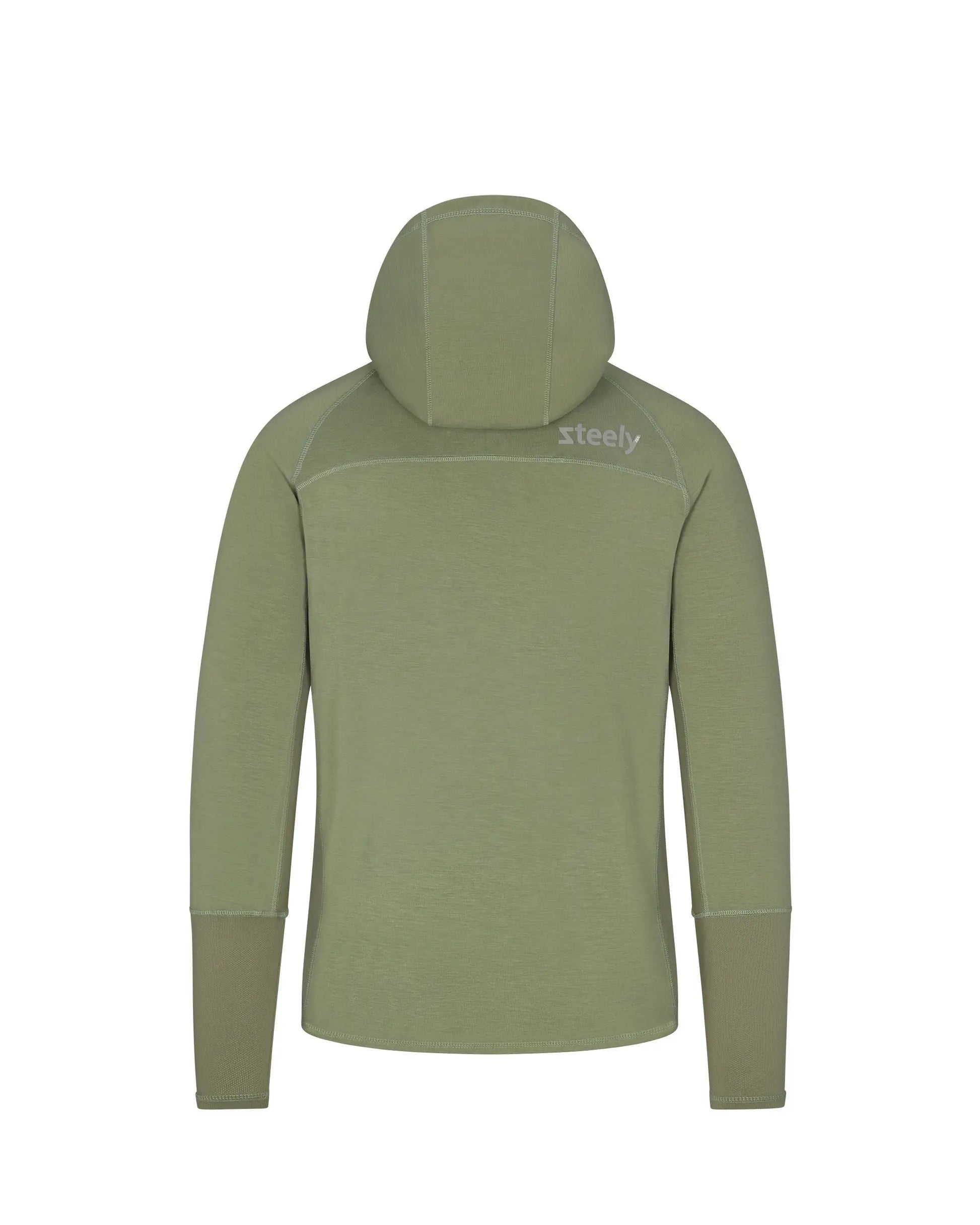 Solar Sanctuary Sun Hoodie - Sage - Steely Zips